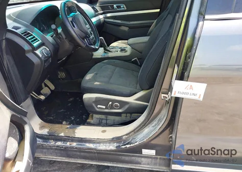 2016 Ford Explorer Xlt из США, поврежденный, VIN 1FM5K7D8XGGC98322